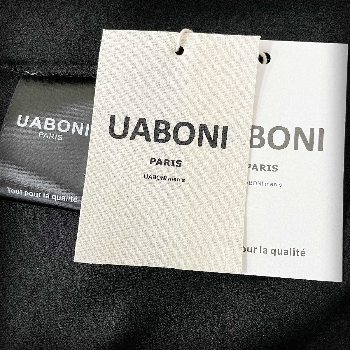 一枚限定EU製＆定価5万◆UABONI*Paris*プルオーバー*ユアボニ*パリ発◆豪華シルク/カシミヤ混 ソフト 凹凸 オシャレ スポーツ 日常着2XL/52_画像8