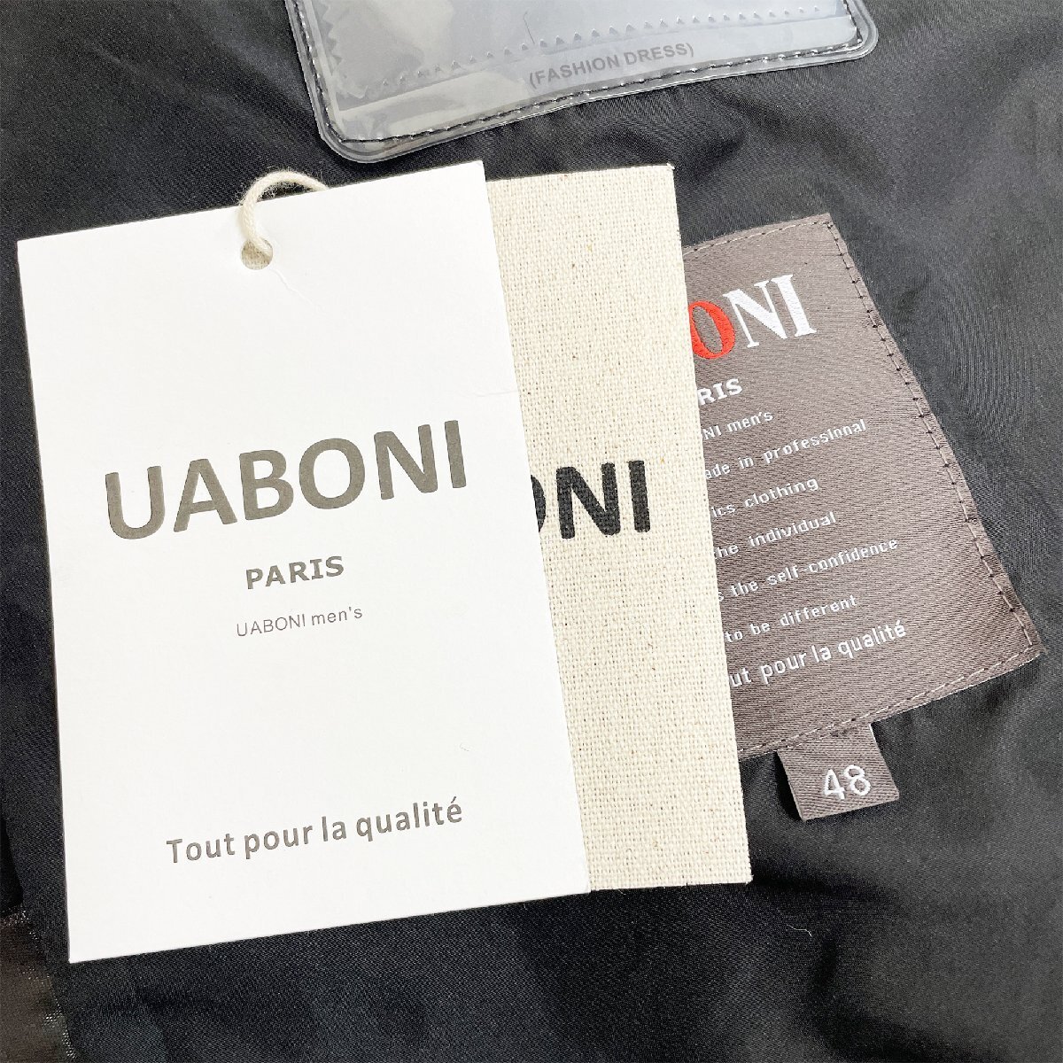 絶賛EU製＆定価11万◆UABONI*パリ発*豪華毛皮・ミンク・ファーコート・極地防寒 限定 艶 クマ ジャケット ブルゾン 真冬 L/48サイズ_画像9