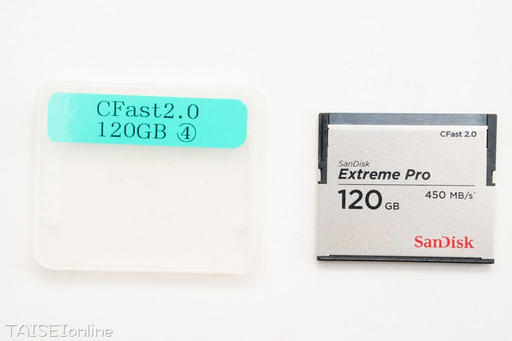 サンディスク エクストリームプロ CFast2.0 120GB SanDisk Extreme Pro SanDisk CFast2.0 120GB No.4 中古品 　24022811_画像1