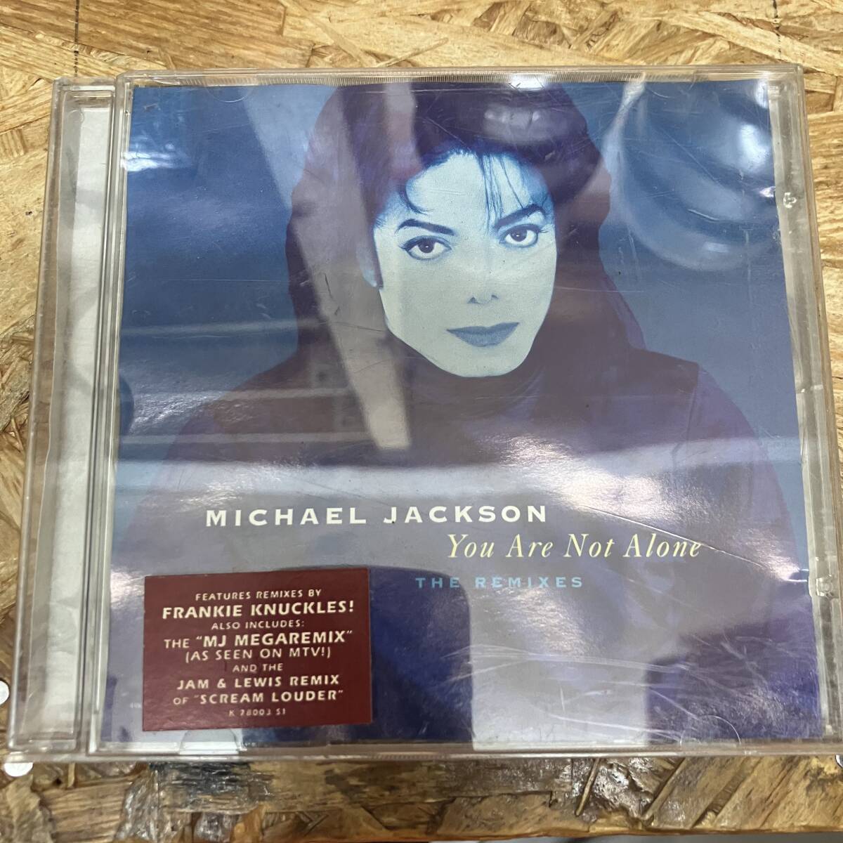 シ● ROCK,POPS MICHAEL JACKSON - YOU ARE NOT ALONE シングル CD 中古品_画像1