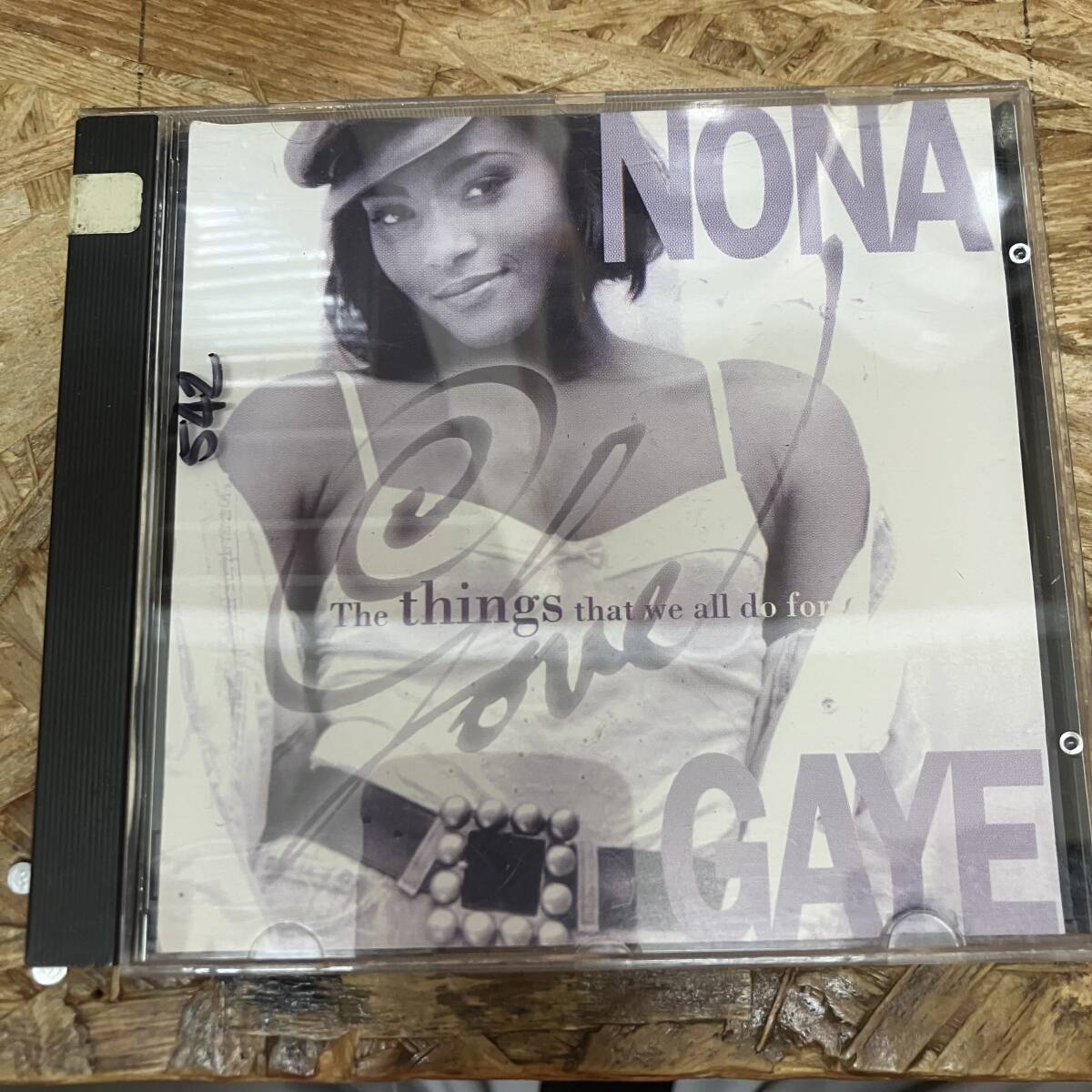 シ● HIPHOP,R&B NONA GAYE - THE THINGS THAT WE ALL DO FOR LOVE INST,シングル CD 中古品_画像1