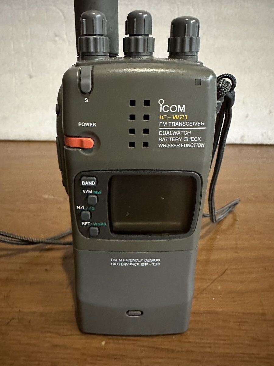 icom IC-W21 無線機 送信機_画像4