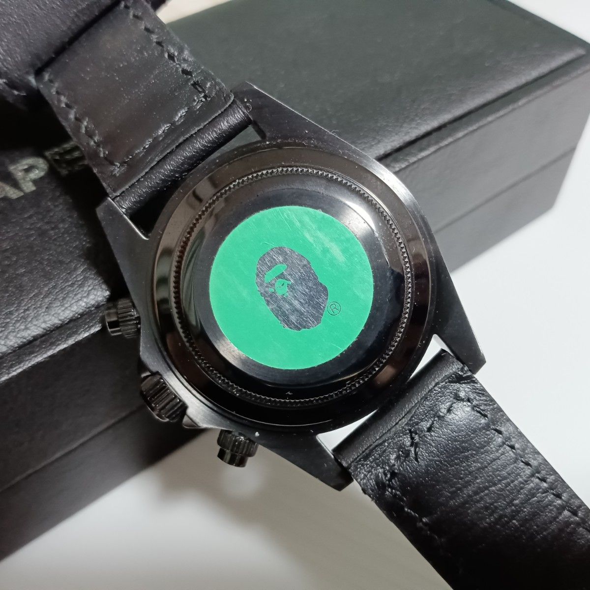 BAPEX エイプ 時計 ベイペックス BATHING APE デイトナ型 腕時計 BAPEX エイプ 時計 ベイペックス BATHING APE デイトナ型 腕時計