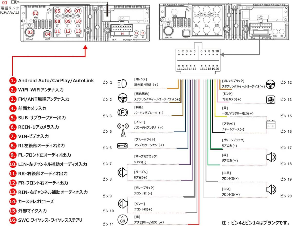 ATOTO F7WE 1DIN 5インチタッチスクリーンカーナビF7G1A5WEBluetooth、Carplay Android Auto ワイヤレス 5インチタッチスクリーンカーナビ_画像7