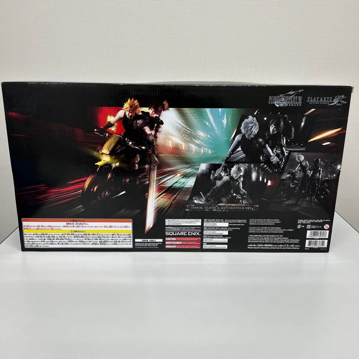 ファイナルファンタジー VII リメイク PLAY ARTS改 ジェシー、クラウド＆バイクSET [スクウェアエニックス] 新品