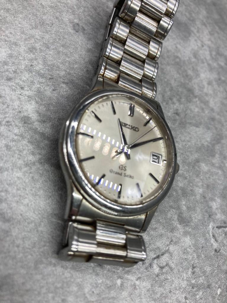 3A2 GRAND SEIKO グランドセイコー 腕時計 WATER RESSTANT 10BAR セイコー GS とけい メンズ コレクション Grand Siko 現状品_画像2