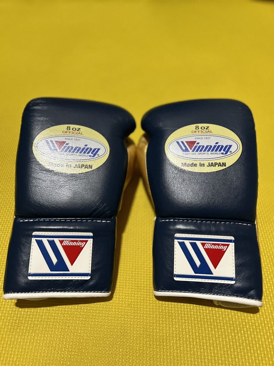 Winning ウイニング ボクシンググローブ 8オンス カラーオーダー未使用の画像2