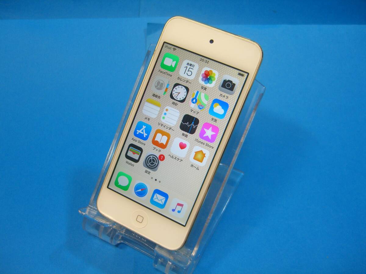 Apple iPod touch 第6世代 64GB ゴールド バッテリー良好 MKHC2J/A -Tag 03f24_画像1