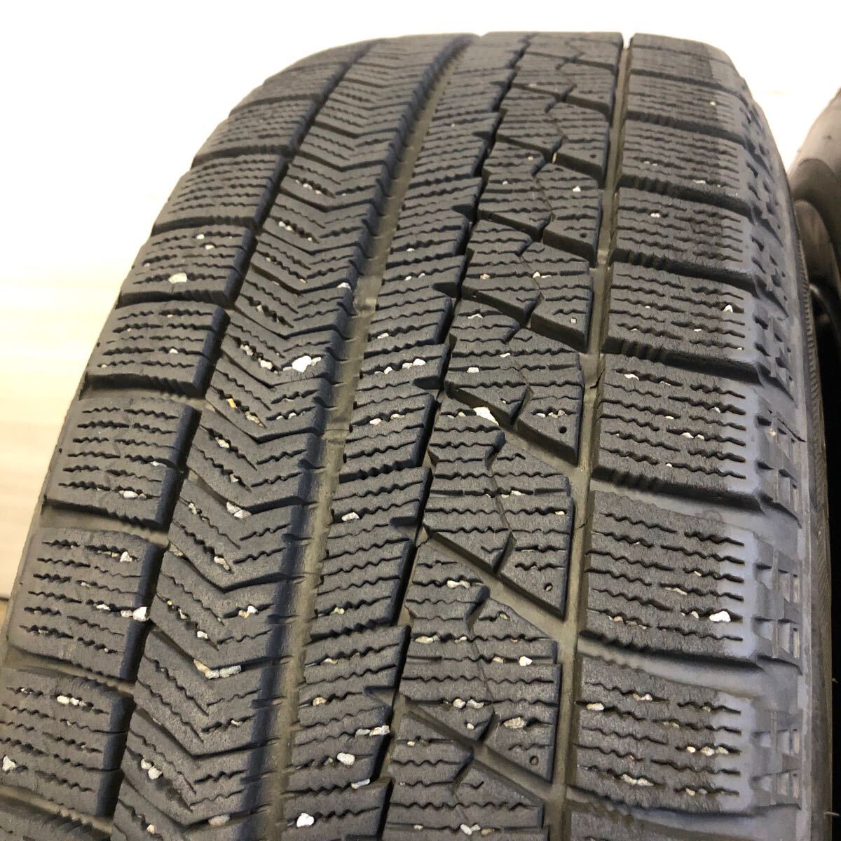 185/60R15 BRIDGESTONE/VRX 2020年製 ホンダ フィット 純正 15インチ 6J ＋50 100 4H ブリヂストン スタッドレス 2本 シャトル グレイス_画像10