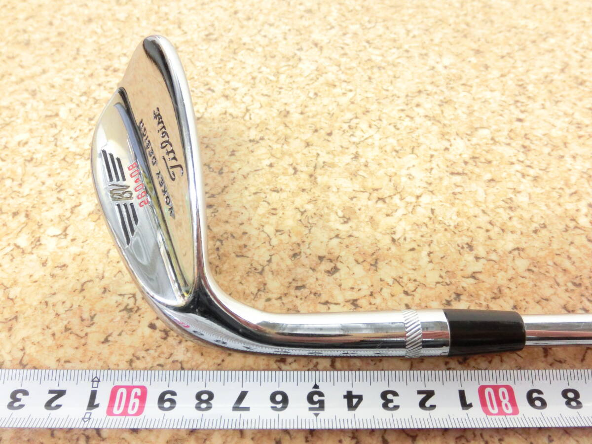 レフティ♪Titleist タイトリスト BV VOKEY DESIGN 260-08 ボーケイ ウェッジ 60° スチールシャフト Dynamic Gold FLEX-S200 中古♪F2569_画像7