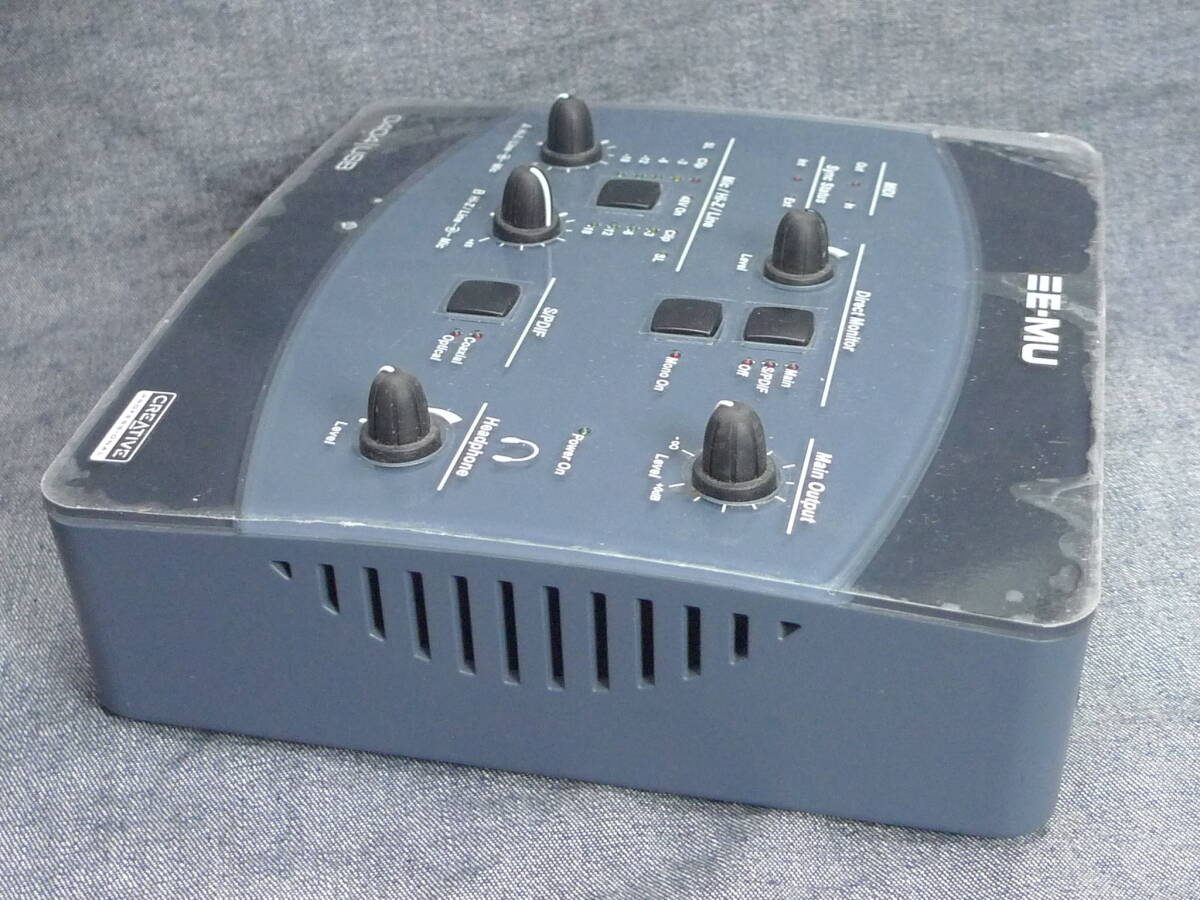 n3731▲E-MU 0404 USB EM8761 / USB MIDIオーディオインターフェイス ジャンクの画像7