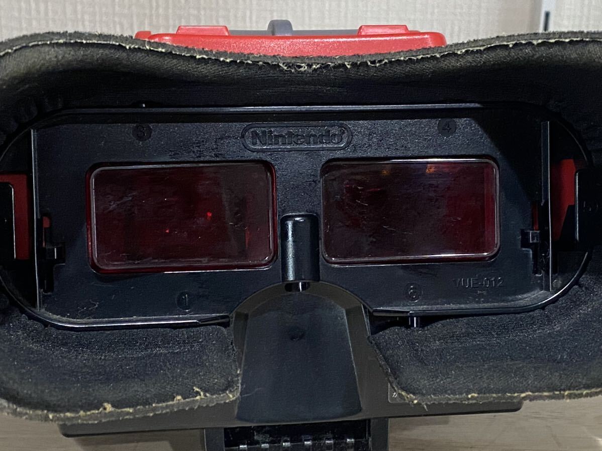 １円スタート VIRTUAL BOY バーチャルボーイ VUE-001 任天堂 ニンテンドー コントローラー ゲーム レトロゲーム レア 希少_画像3