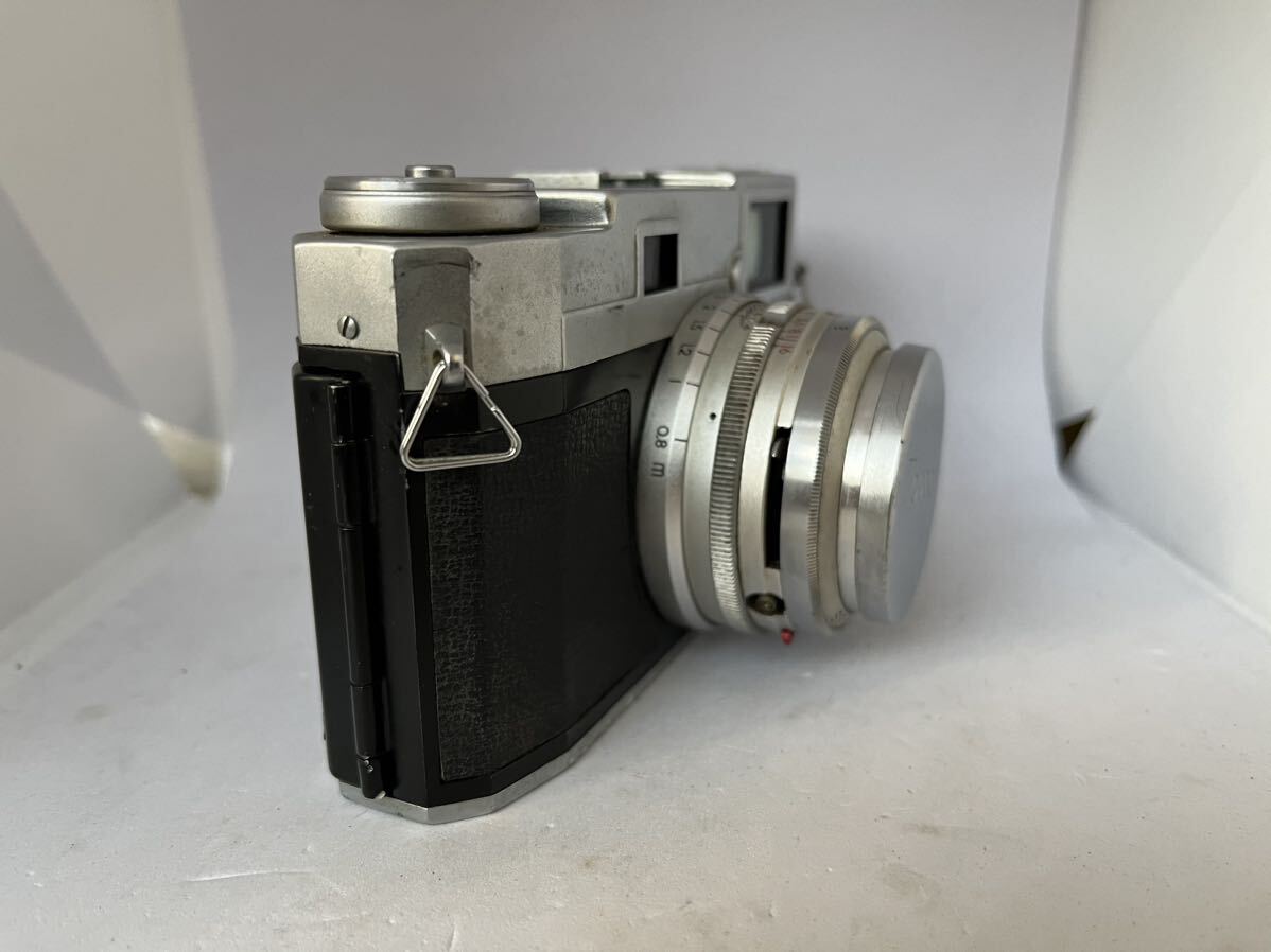 1円スタート Topcon トプコン 35-S フィルムカメラ Topcor 4.4cm F2 ダブルストローク レンジファインダーの画像7