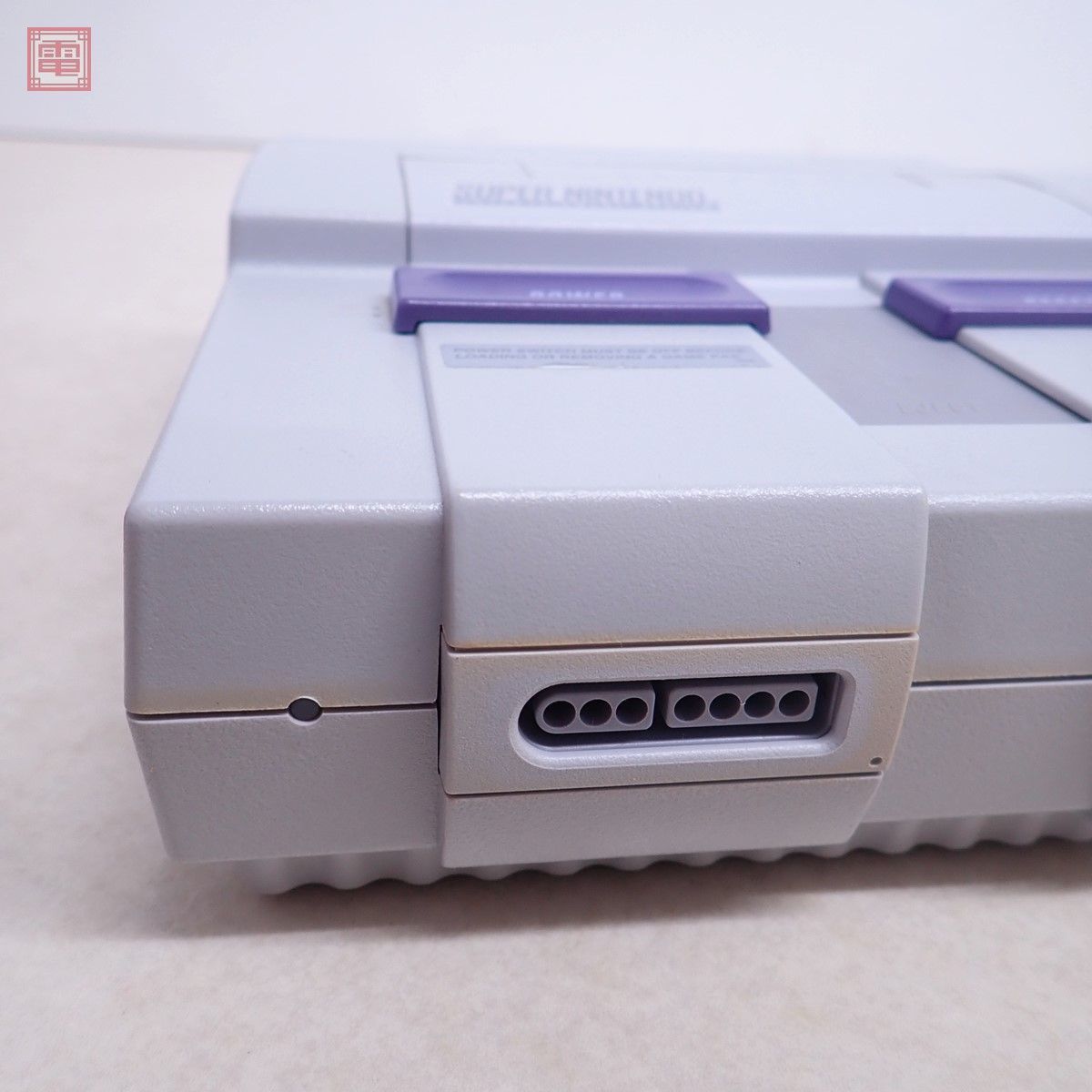 1円〜 動作品 SFC スーファミ 北米版 海外版 SUPER NES CONTROL DECK 本体 SNS-001 SNES NINTENDO ニンテンドー 任天堂 箱付【20_画像7