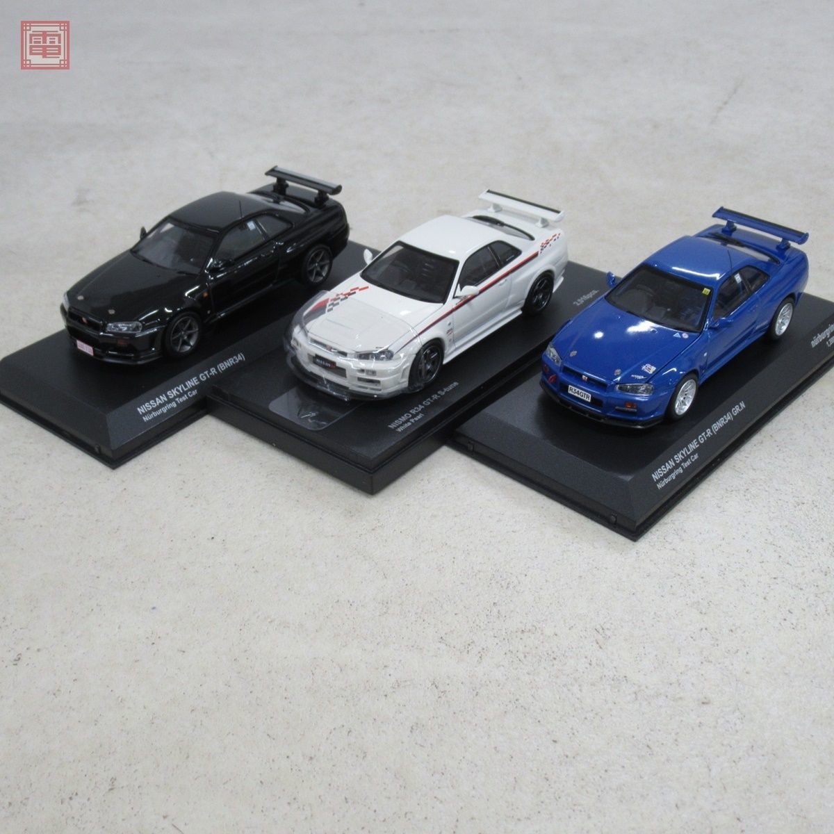 京商 1/43 ニスモ R34 GT-R S-tune/ニッサン スカイライン GT-R まとめて3点セット KYOSHO NISSAN SKYLINE NISMO【10_画像3