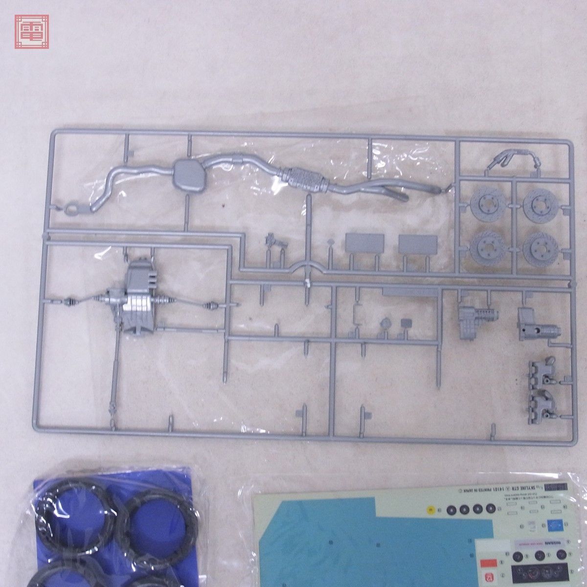 組立途中 フジミ 1/12 エクステリア バイ グループA カルソニック’92 スカイライン GT-R FUJIMI AXES CALSONIC SKYLINE 現状品【40_画像7