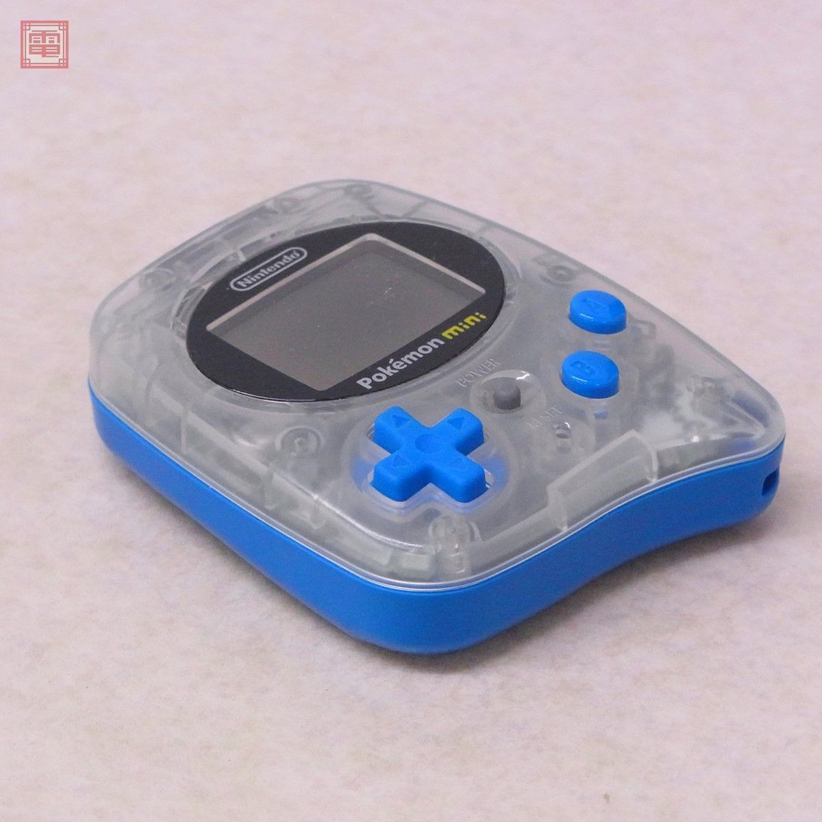 動作品 ポケモンミニ Pokemon mini MIN-001 ウパーブルー ポケモンパーティーミニ付 任天堂 Nintendo ニンテンドー 箱説付【10_画像4