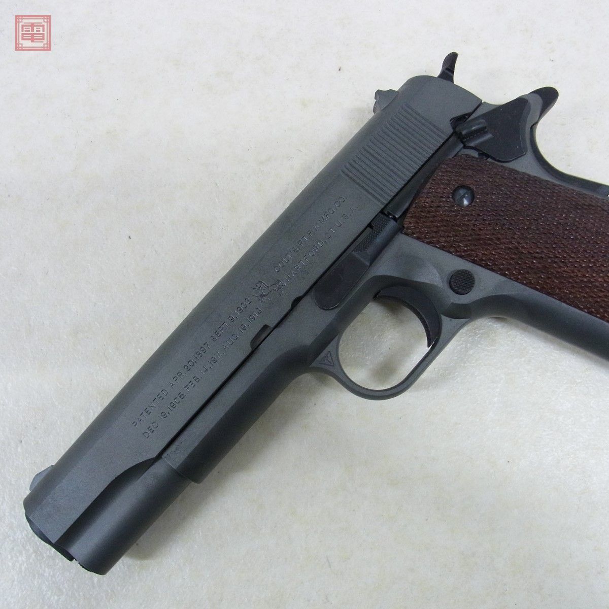 MULE / タニオコバ モデルガン M1911A1 GM7.5 ガバメント 木製グリップ STGA 現状品【20_画像5