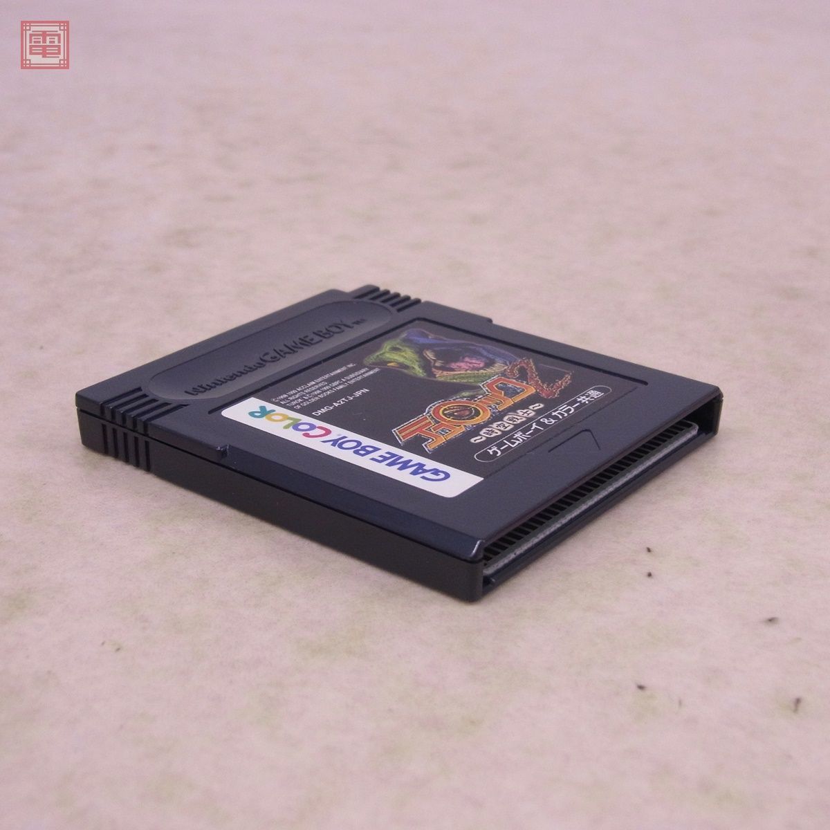 動作保証品 GBC ゲームボーイカラー テュロック 2 時空戦士 アクレイム AKlaim 箱説付【10_画像3