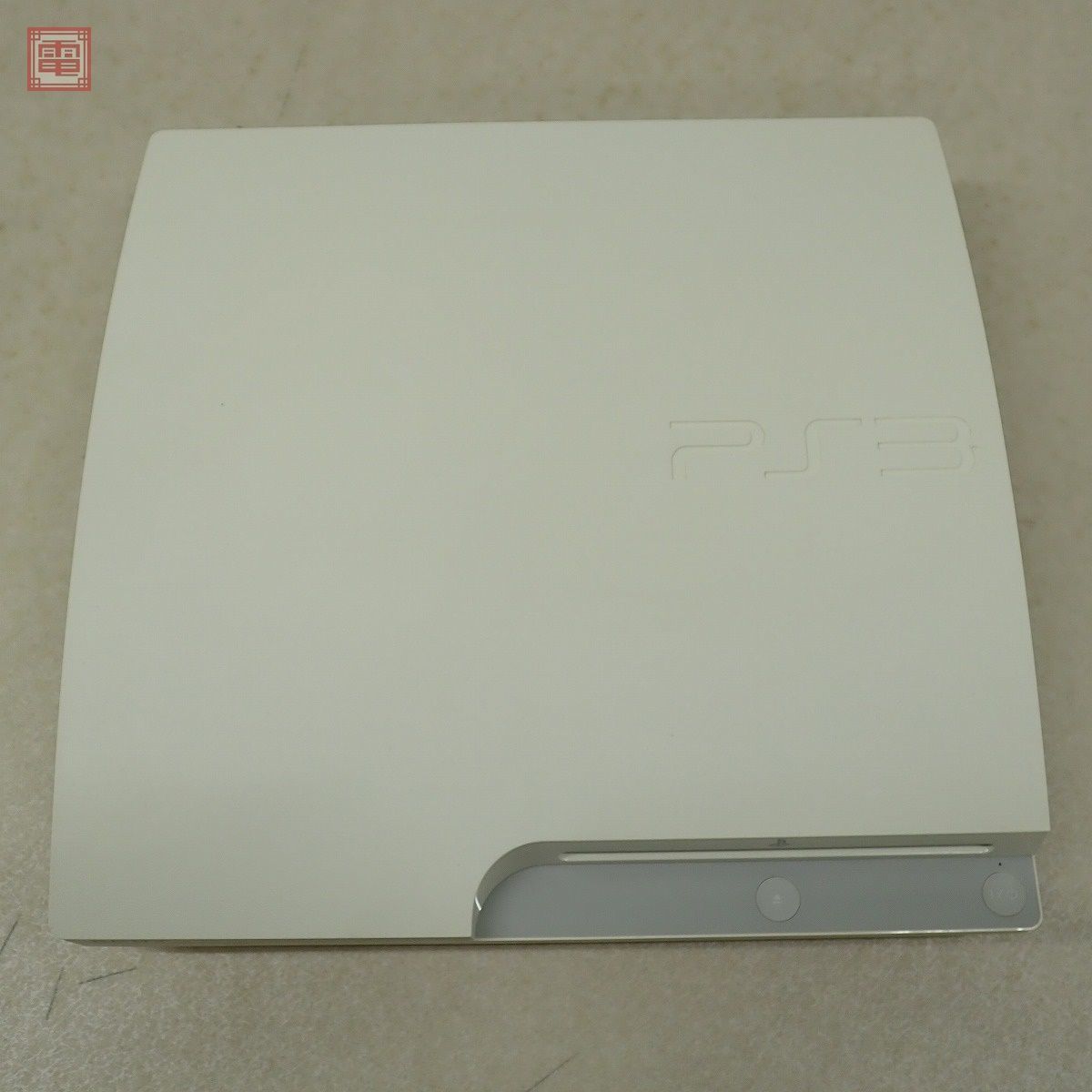 動作品 PS3 プレステ3 CECH-3000A LW クラシックホワイト HDD欠品 ソニー SONY 箱説付【20_画像2