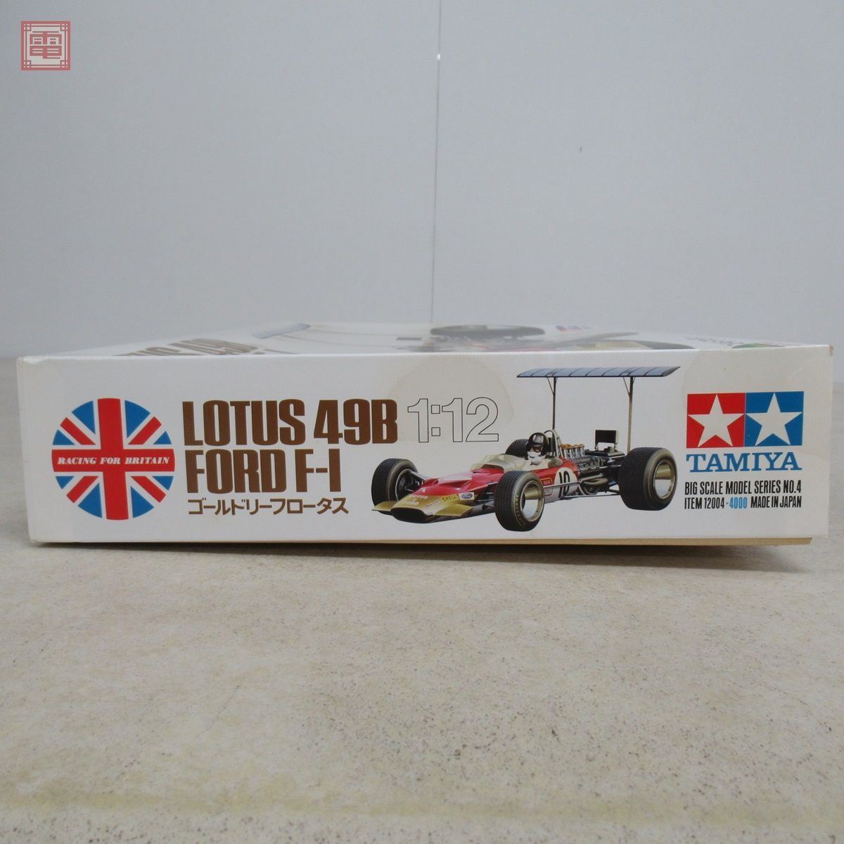 未開封 タミヤ 1/12 ロータス 49B フォード F-1 ゴールドリーフロータス ITEM 12004 TAMIYA LOTUS FORD【20_画像2