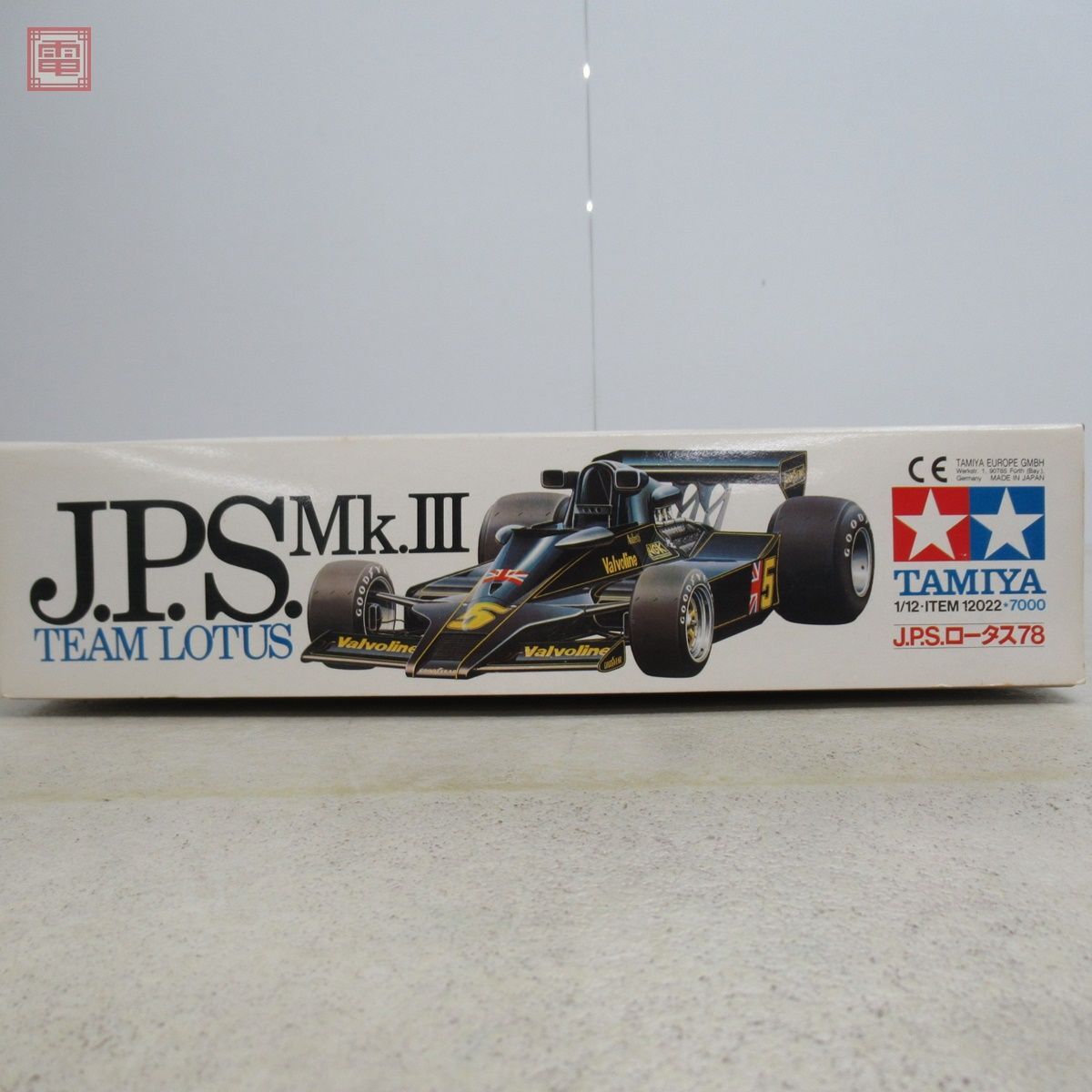 未組立 タミヤ 1/12 J.P.S MkIII ロータス 78 ビッグスケールシリーズNo.20 ITEM 12022 TAMIYA LOTUS【20_画像2