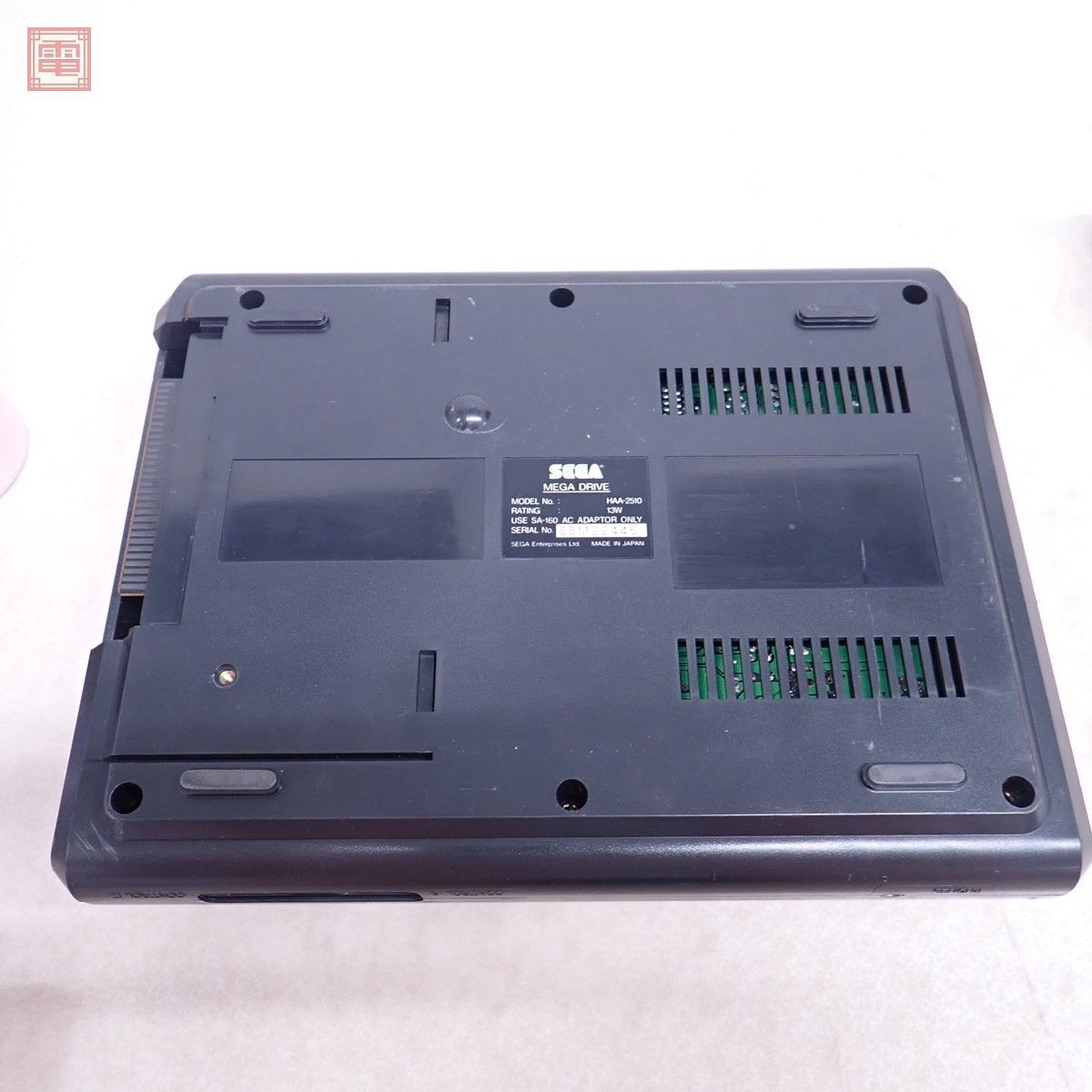 動作品 MD メガドライブ 本体 HAA-2510 MEGA DRIVE セガ SEGA【20_画像3