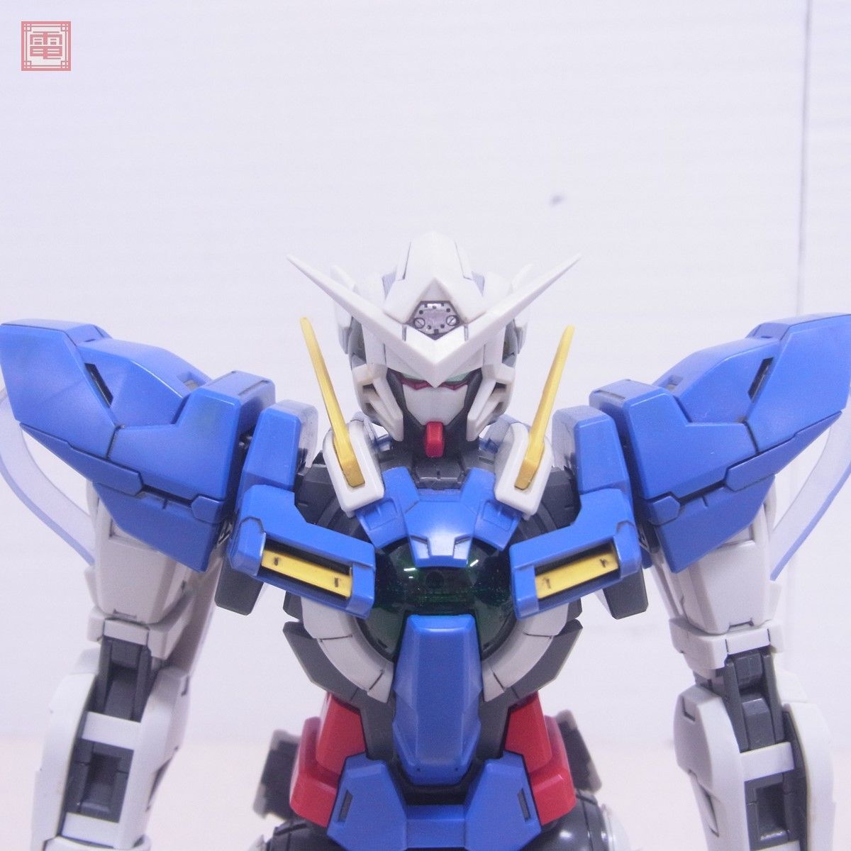 組立済 バンダイ MG 1/100 ガンダムエクシア イグニッションモード/ダブルオークアンタ 計2点セット リペアパーツ欠品 ジャンク【20_画像10