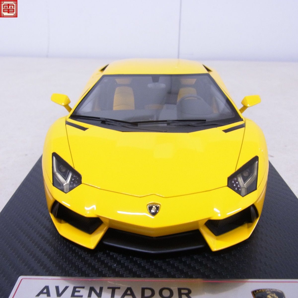 FrontiArt 1/18 ランボルギーニ アヴェンタドール イエロー Lamborghini Aventador【20_画像5