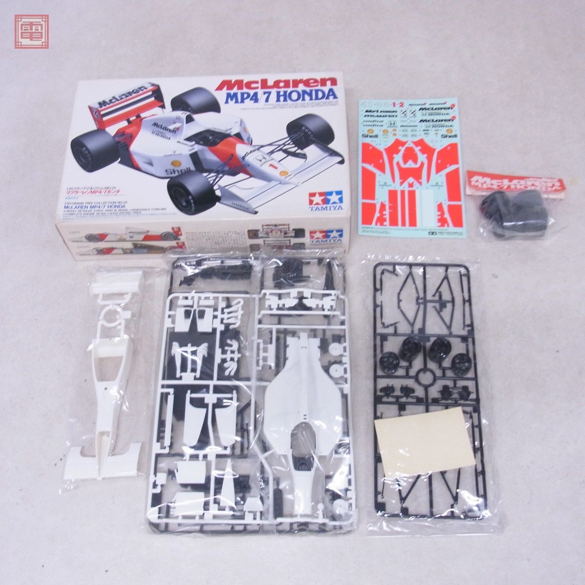 ※説明書欠品 タミヤ 1/24等 マクラーレン MP4/7 ホンダ/日産 フェアレディZ 300ZX 2シーター他 計7点セット ジャンク TAMIYA【40_画像3