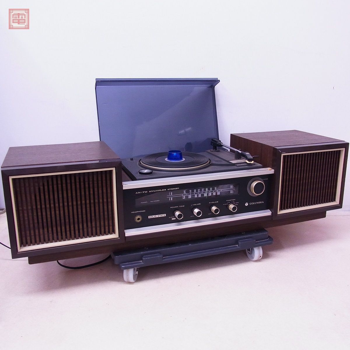 ★COLUMBIA AM/FM MULTIPLEX STEREO MODEL 331TF ラジオ レコード コロムビア ジャンク【EA_画像1