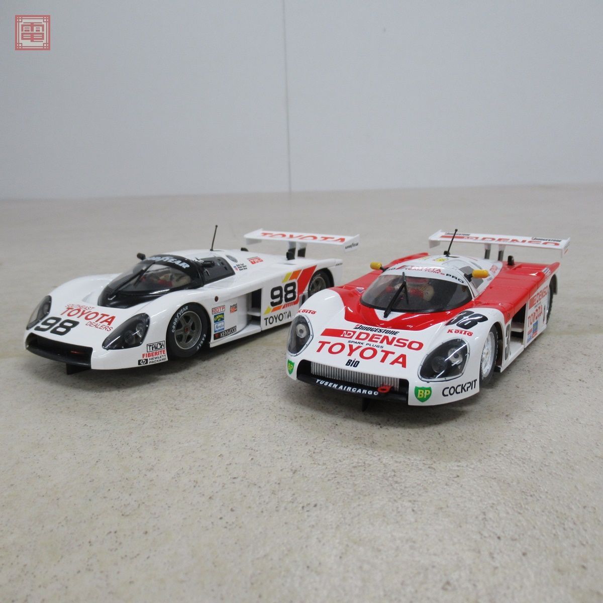 Slot.it 1/32 トヨタ 88C #98/#38 DENSO まとめて2台セット スロットカー スロットイット TOYOTA 動作未確認 現状品【10_画像1