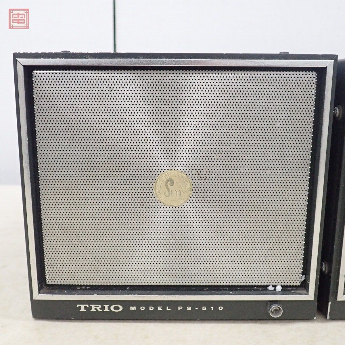 無線機 TRIO TS-510D PS-510D トランシーバー スピーカー 2点セット トリオ ジャンク【40_画像2