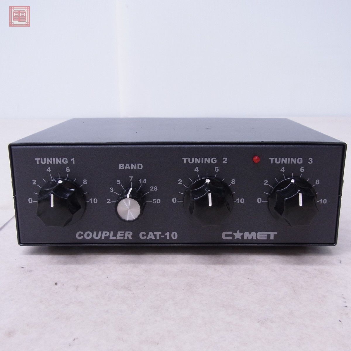 美品 コメット COMET CAT-10 3.5MHz〜50MHz 10W アンテナチューナー 取説・元箱付【10_画像2