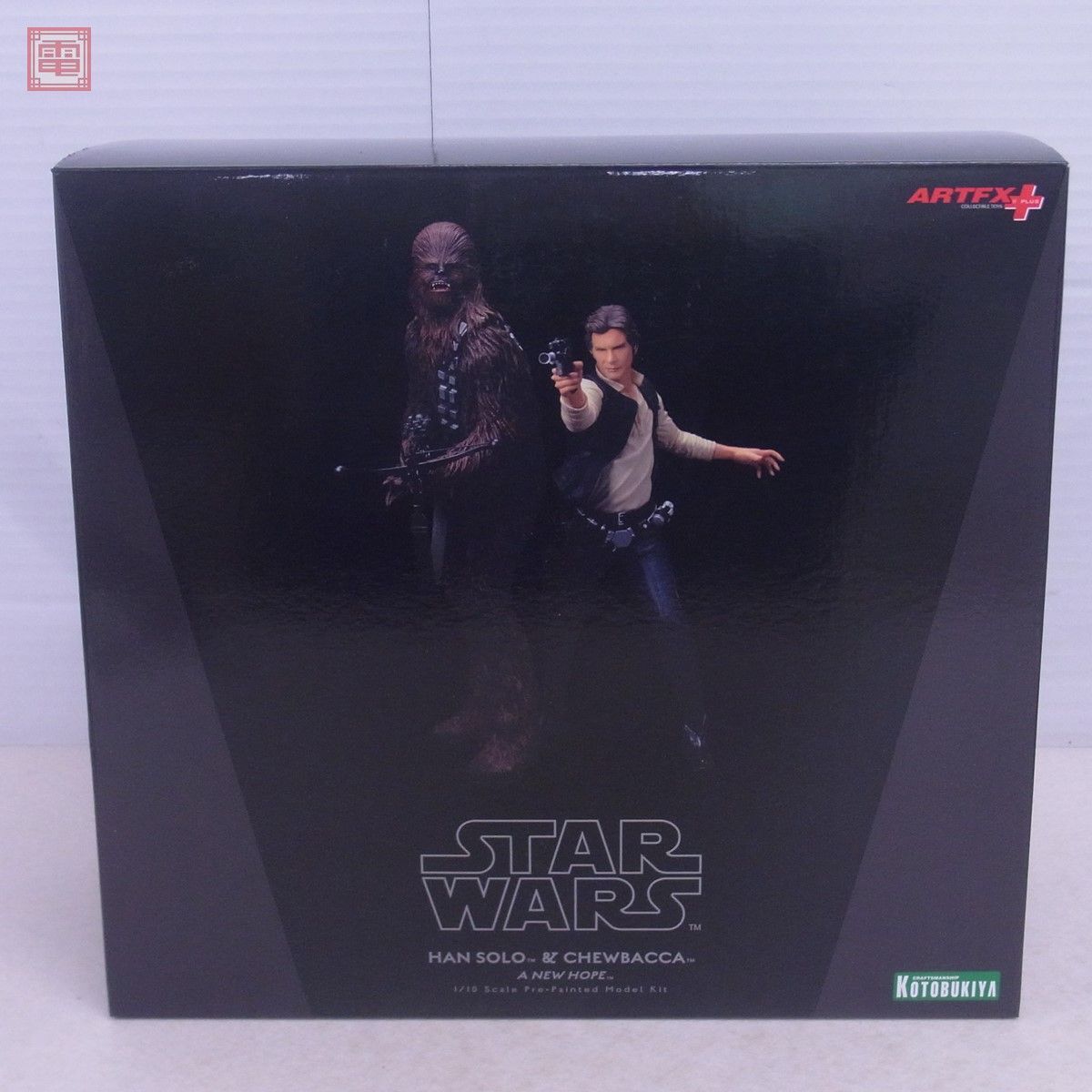 コトブキヤ 1/10 スターウォーズ ハン・ソロ ＆ チューバッカ フィギュア Artfx＋ KOTOBUKIYA 壽屋 STARWARS【20の画像1