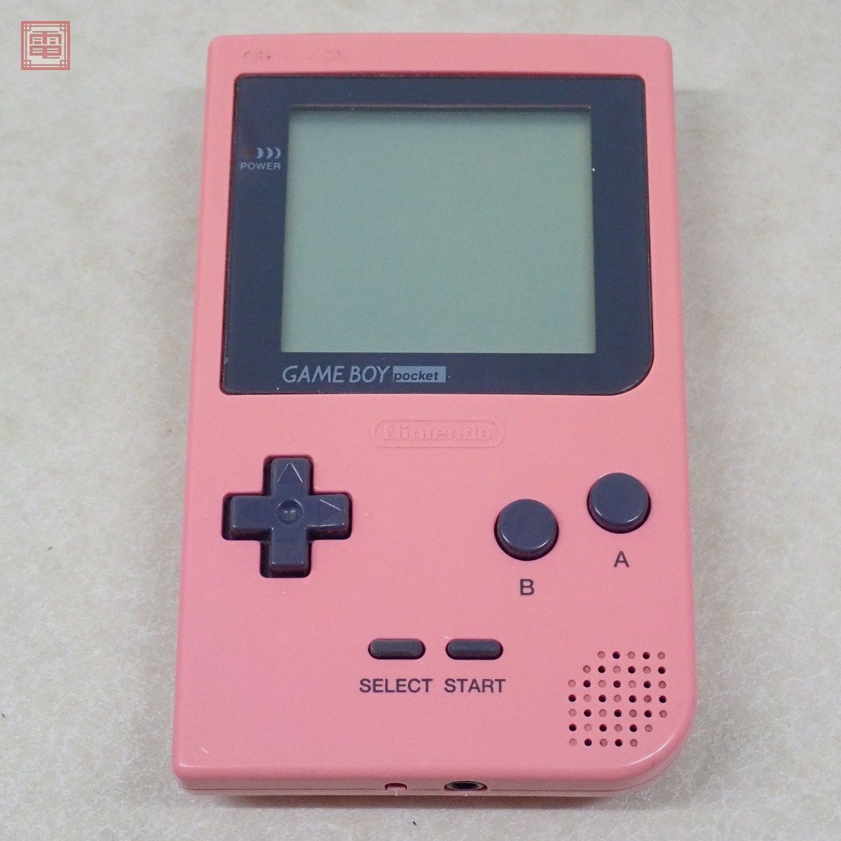 動作品 GBP ゲームボーイポケット 本体 ピンク PINK MGB-001 ニンテンドー 任天堂 Nintendo【10_画像1