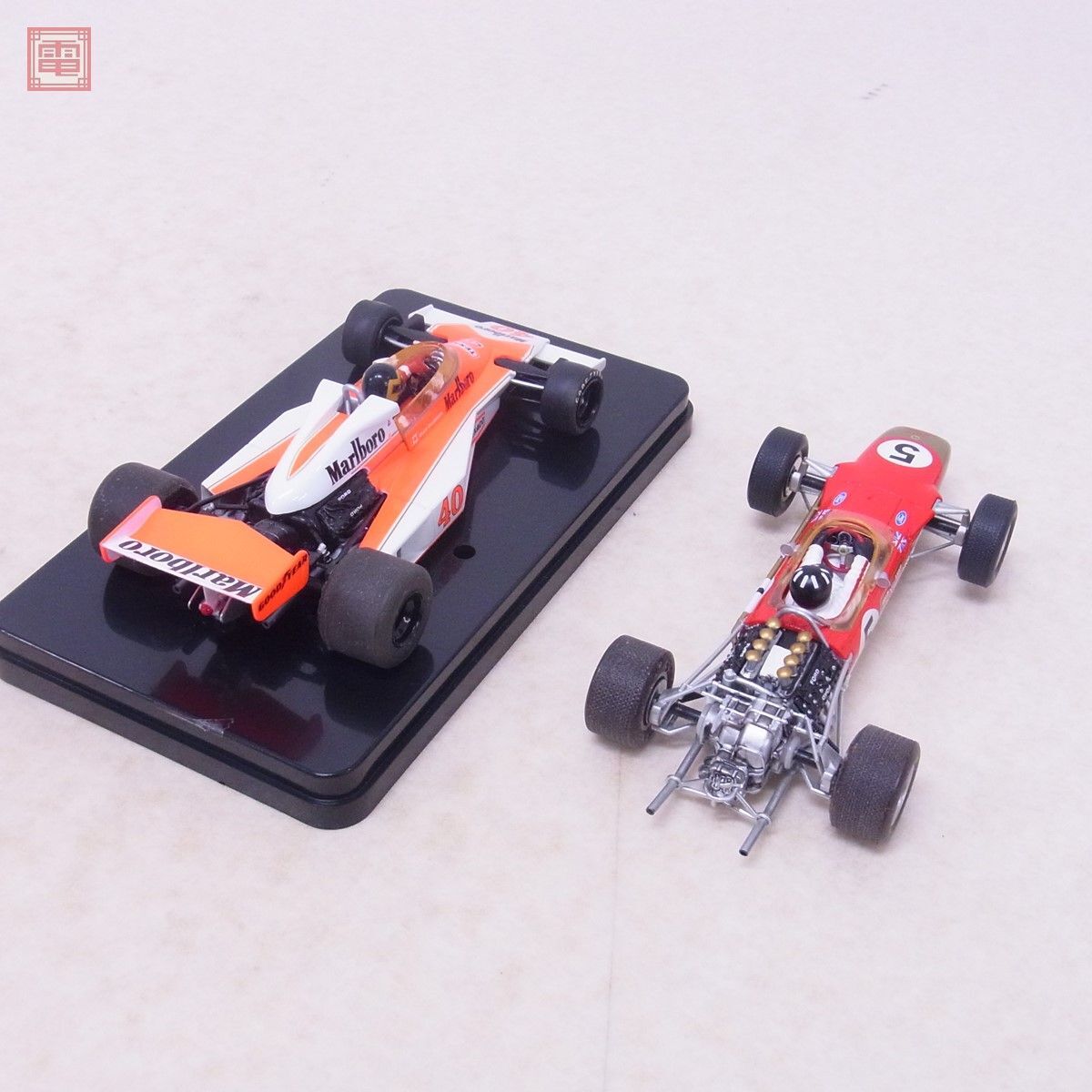 スケーレックストリック 1/32 マクラーレン M23/ロータス タイプ49 まとめて2台セット スロットカー SCALEXTRIC 動作未確認 現状品【20の画像3