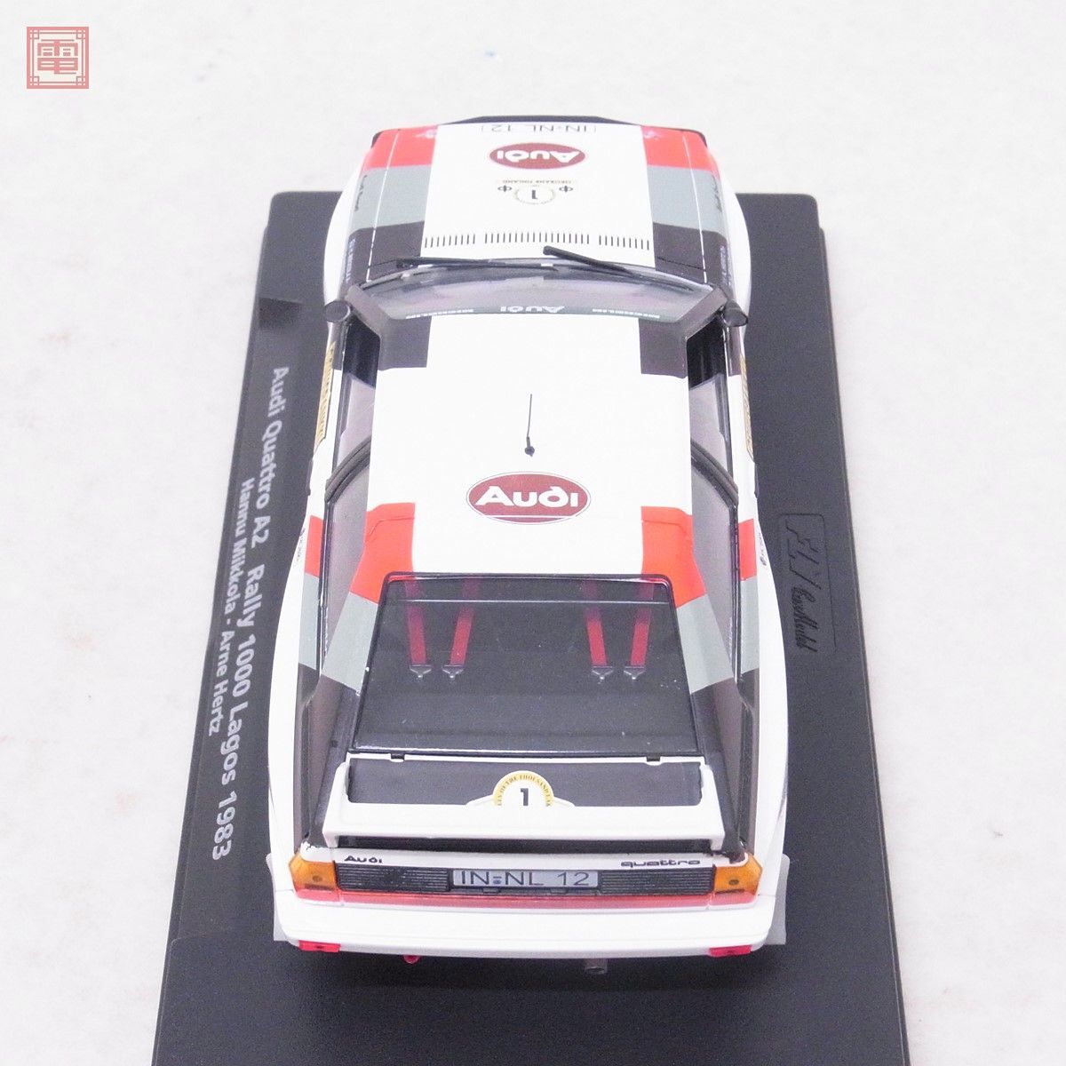 フライ 1/32 アウディ クワトロ A2 #1 Rally 1000 Lagos 1983 スロットカー 動作未確認 FLY Car Model AUDI Quattro【10の画像5