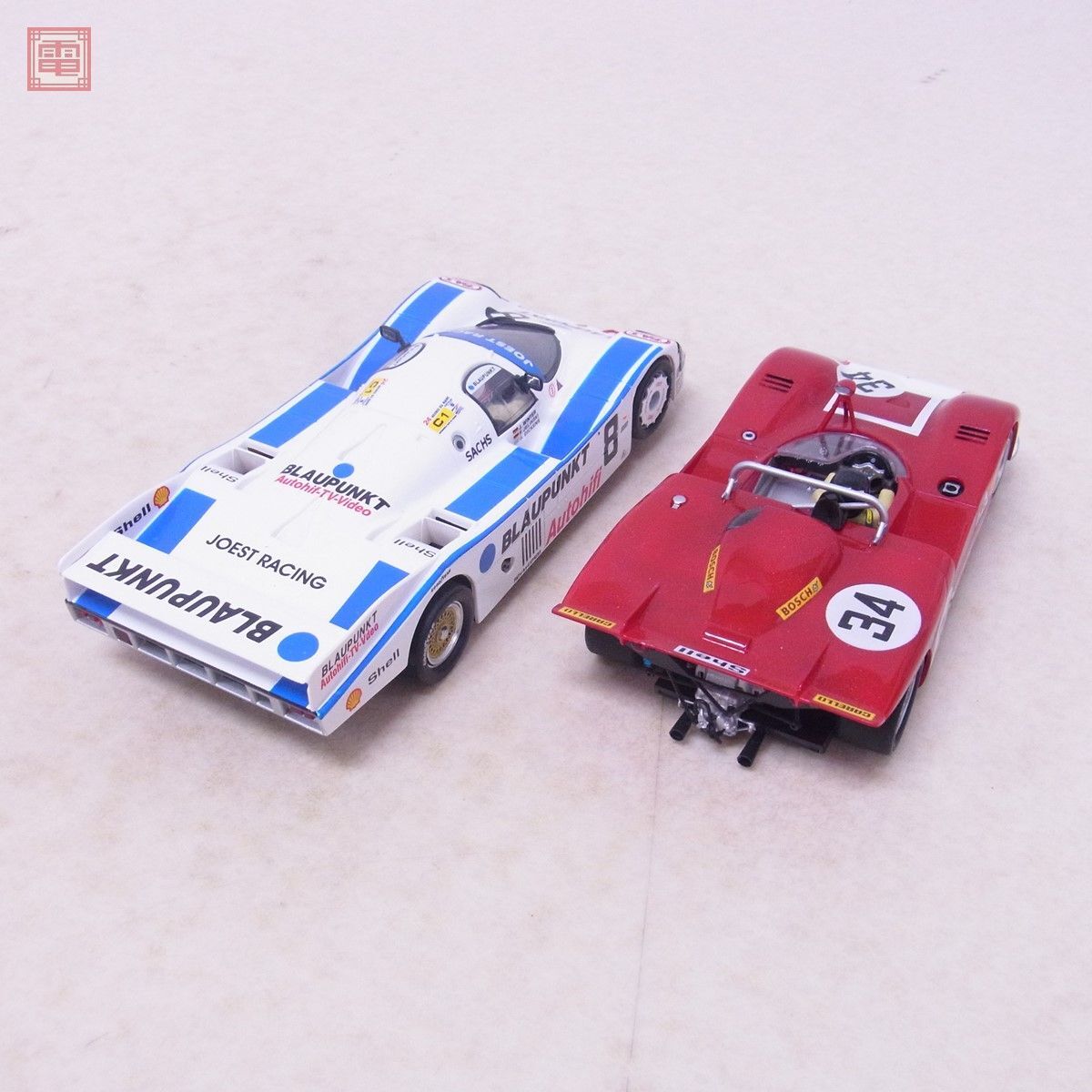 Slot.it 1/32 ポルシェ 962C 1988+アルファロメオ 33/3 1971 まとめて2台セット スロットカー スロットイット 動作未確認 現状品【10の画像3