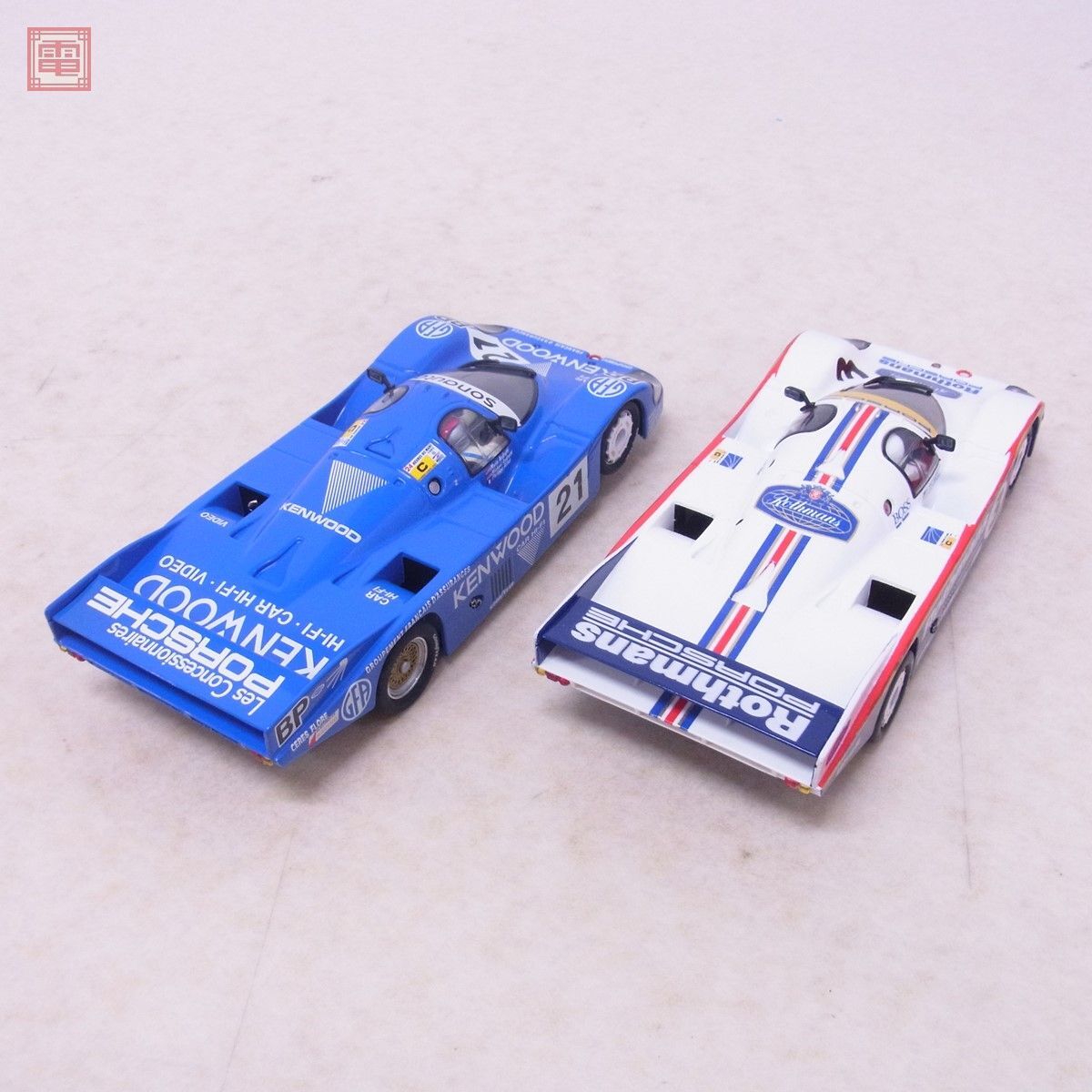 Slot.it 1/32 ポルシェ 956 KENWOOD #21/Rothmans #3 まとめて2台セット スロットカー スロットイット PORSCHE 動作未確認 現状品【10_画像2