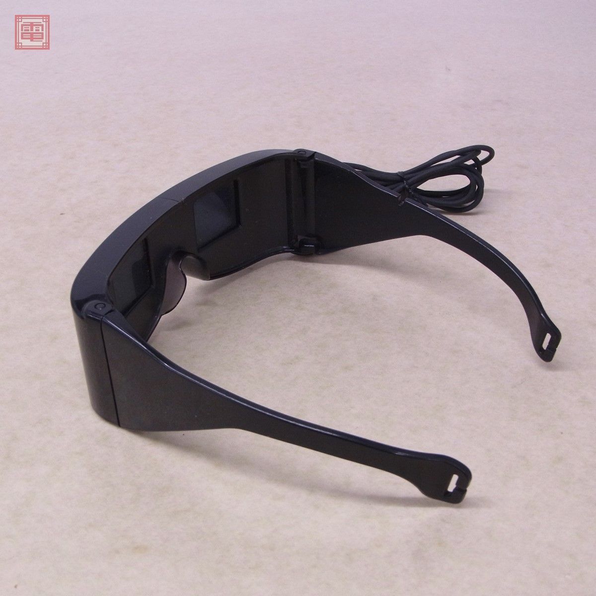 マークIII/マスターシステム セガ 3-Dグラス 3D The Sega 3-D Glasses リアル3次元ビジョン SEGA 3Dアダプタ取説付 動作未確認【10_画像5
