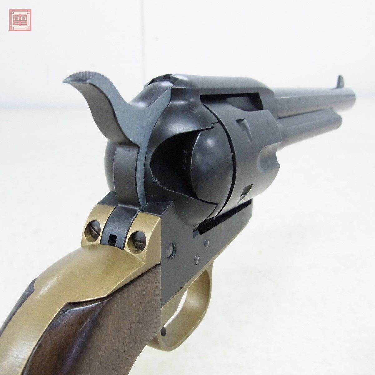 CAW model gun Colt SAA 2ndkya bar Lee standard model HW wooden grip SPG present condition goods [20
