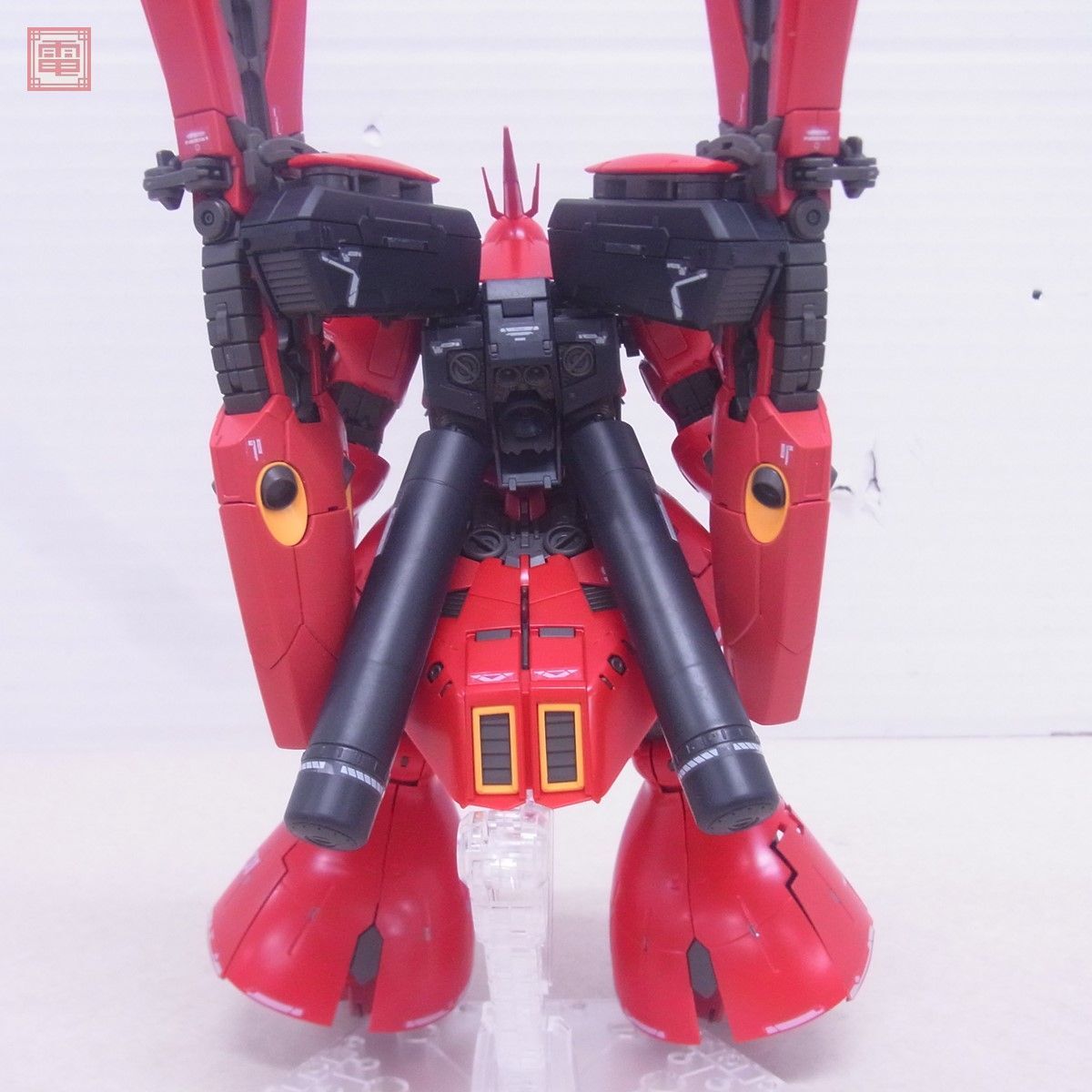 組立済 バンダイ RG 1/144 MSN-04FF サザビー 機動戦士ガンダム 逆襲のシャア BANDAI SIDE-F ガンプラ 現状品【20_画像3