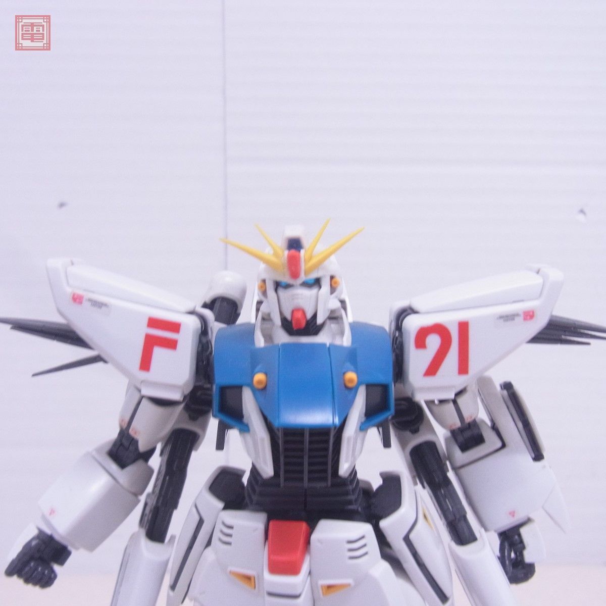 組立済 バンダイ MG/RE/100 1/100 ガンダムF91 Ver.2.0/ビギナ・ギナ 計2点セット 機動戦士ガンダムF91 BANDAI ガンプラ 現状品【20_画像10