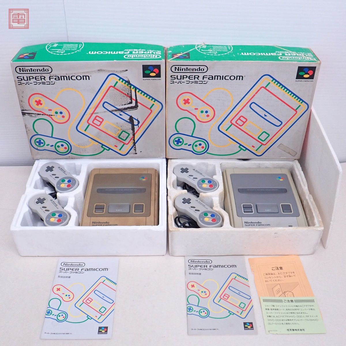  serial coincidence SFC Hsu fami Super Famicom body together 4 pcs. set nintendo Nintendo box opinion attaching operation not yet verification parts taking .. please [40