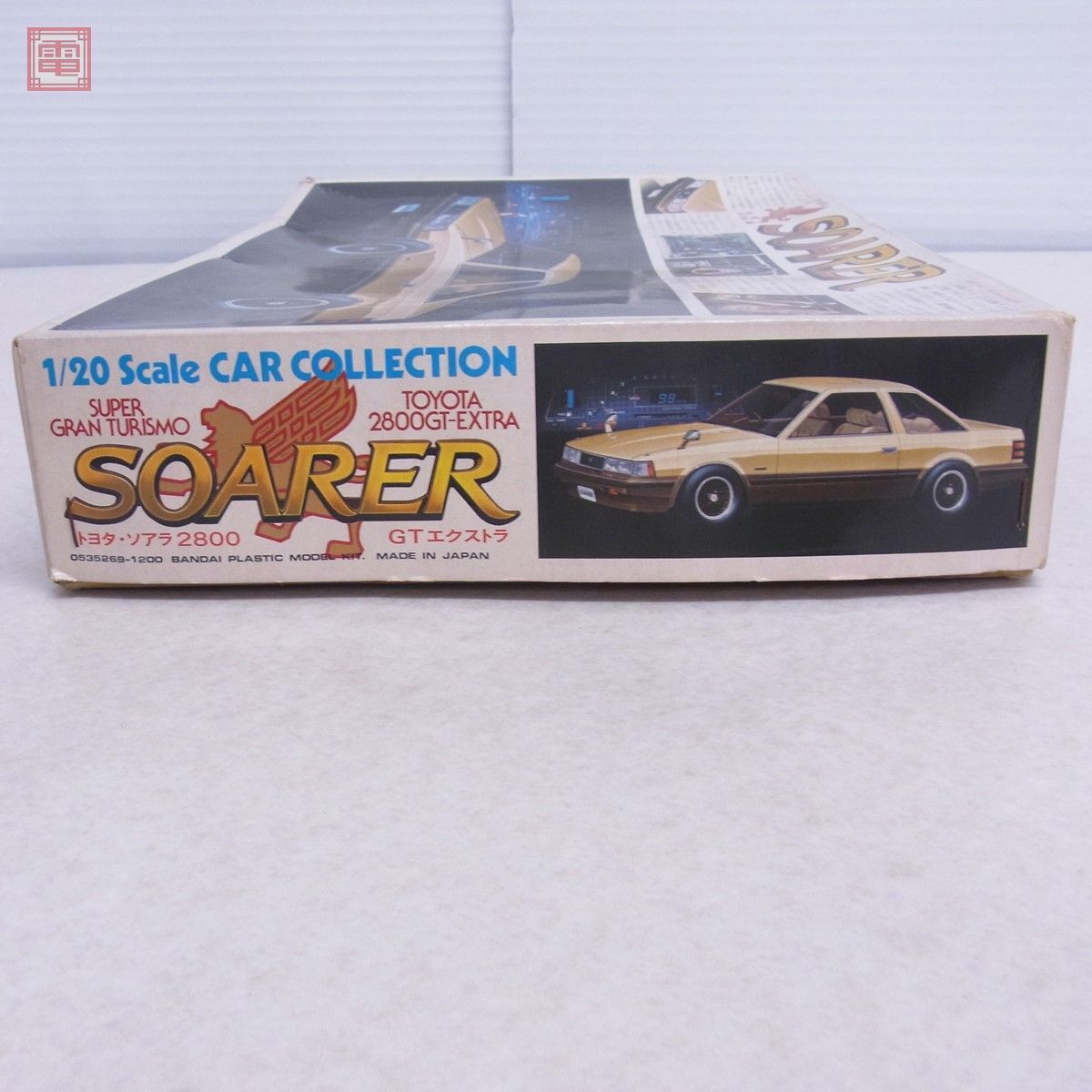 組立途中 バンダイ 1/20 トヨタ ソアラ 2800GT エクストラ BANDAI TOYOTA SOARER 2800GT EXTRA 現状品【20_画像2