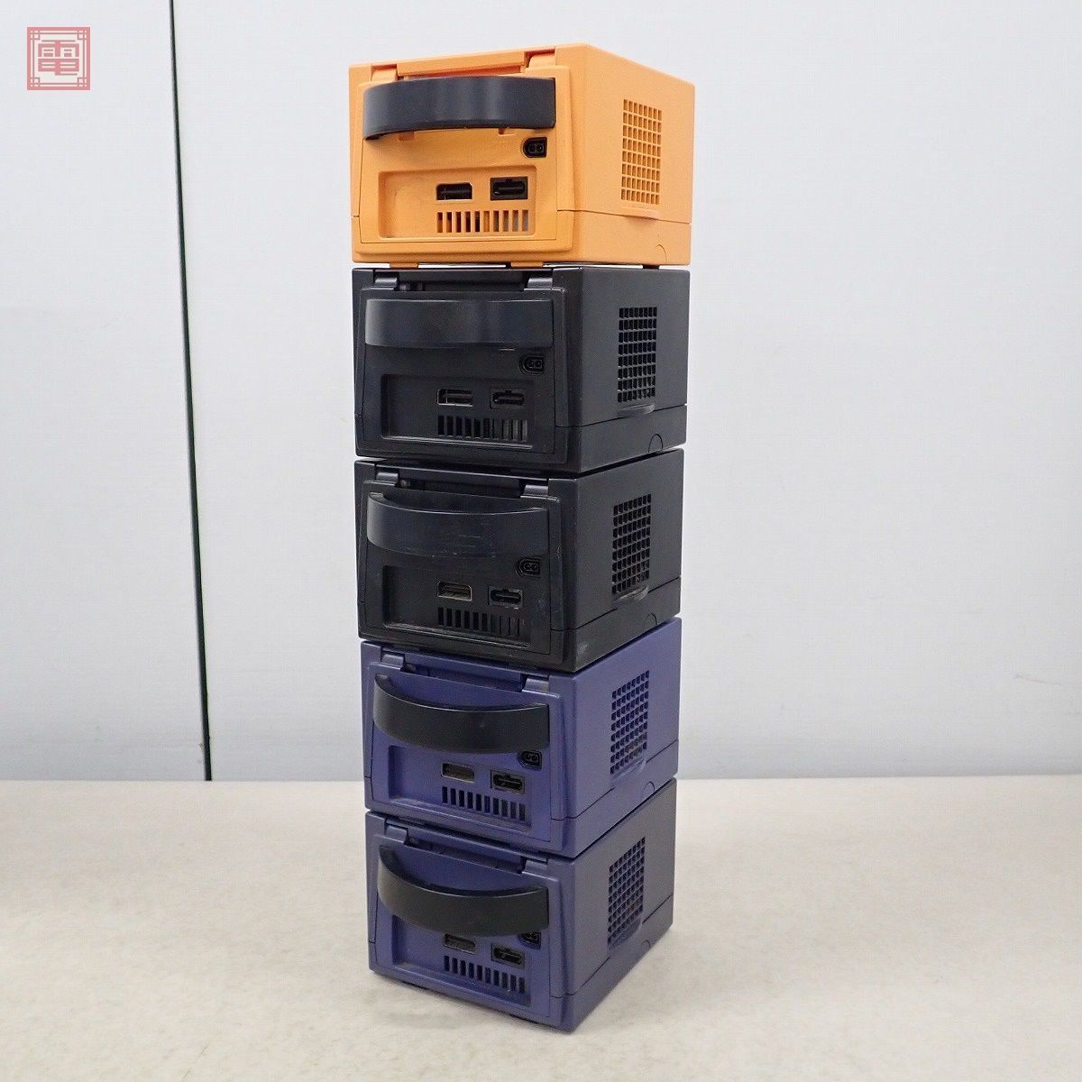 GC Game Cube body violet / black / silver / orange 10 pcs together large amount set Nintendo nintendo Junk [40