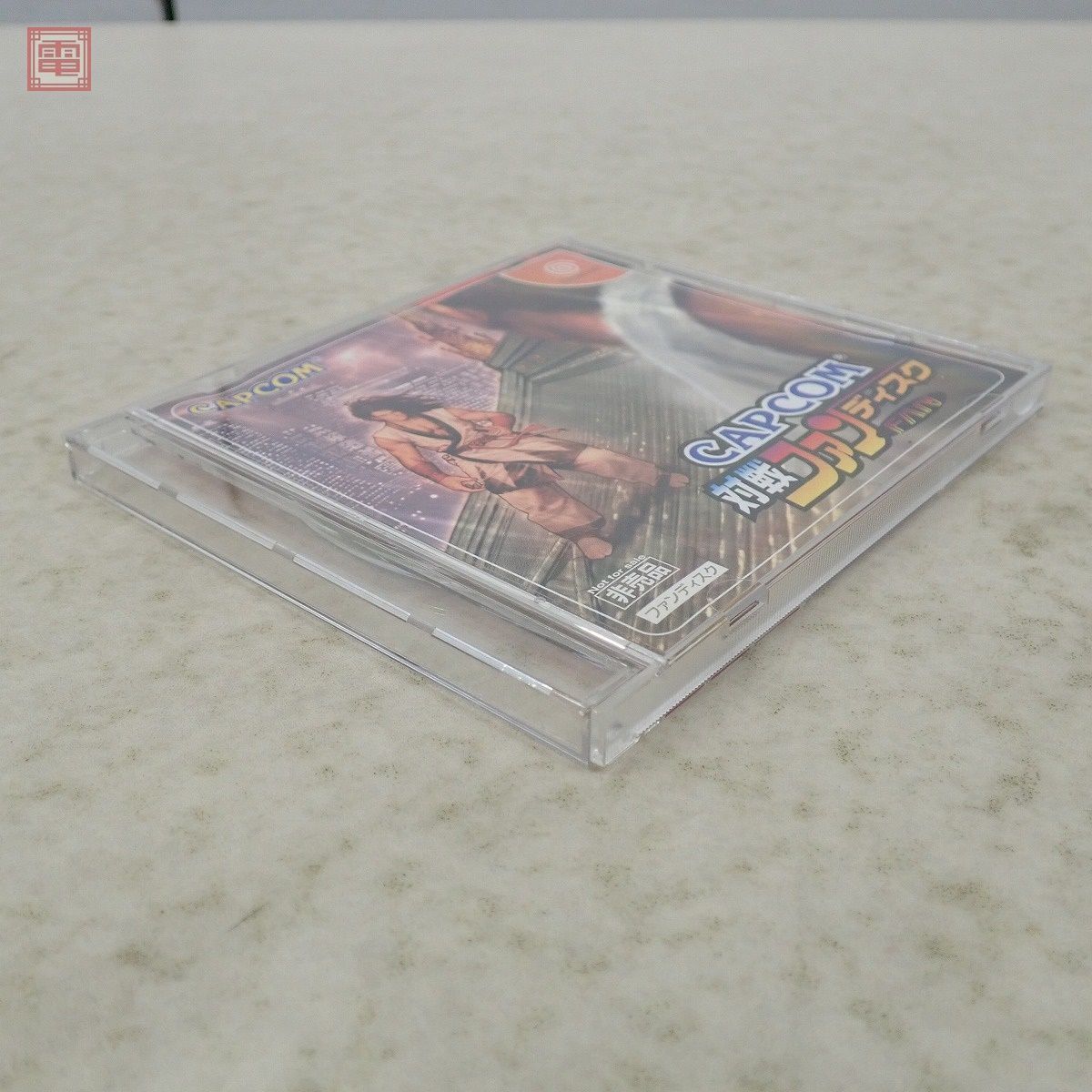  operation guarantee goods not for sale DC Dreamcast CAPCOM against war fan disk FAN Capcom box opinion attaching [10