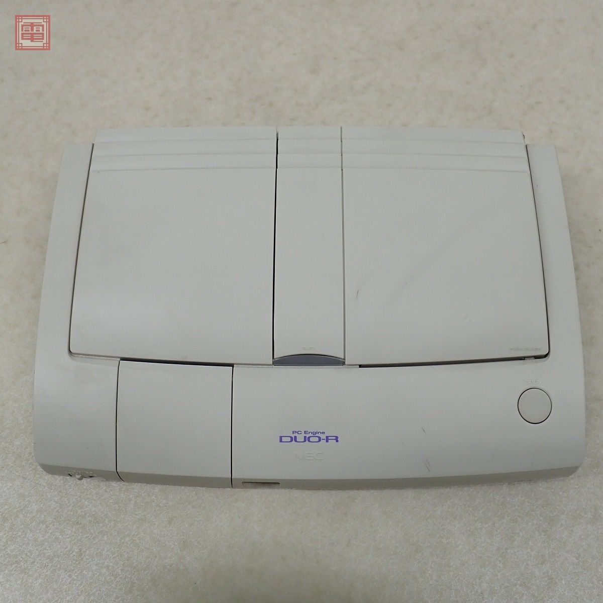 1円〜 動作品 PCE PCエンジン DUO-R PI-TG10 NEC 日本電気 PCEngine コントローラー/ACアダプター/AVケーブル/箱付【40の画像2