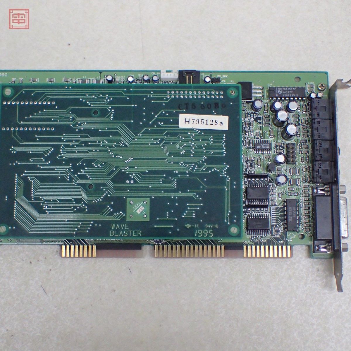 Creative Labs Sound Blaster AWE32 PnP(CT3990)ISA bus for sound board *Wave BLASTER II(CT1910)MIDI sound source do- turbo -do operation not yet verification [20